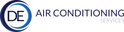 D.E Air Conditioning Services - Logo