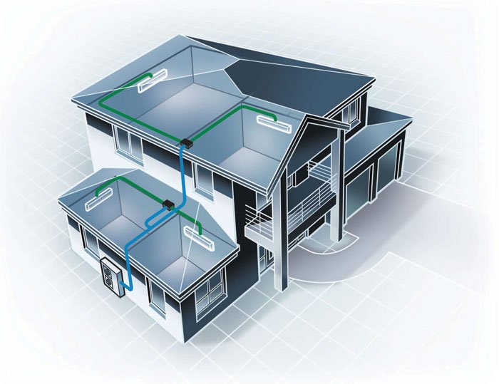 DE Air Conditioning Services -Multi Head Layout